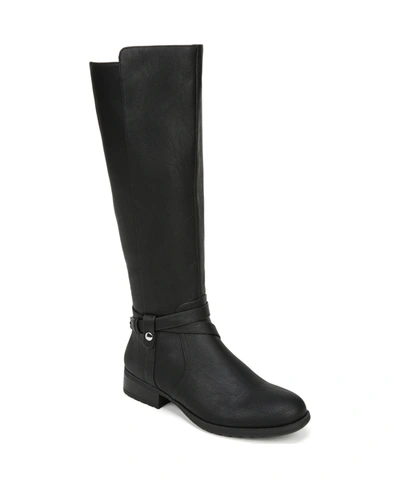 Lifestride Xtrovert Wide Calf Riding Boots In Black