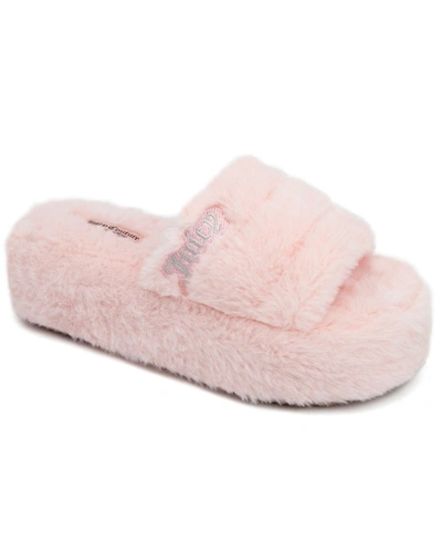 Juicy Couture Women's World Slippers Women's Shoes In Blush- Q
