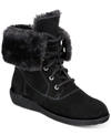 STYLE & CO AUBREYY LACE-UP WINTER BOOTS, CREATED FOR MACY'S