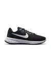 Nike Women's Revolution 6 Next Nature Wide Width Running Sneakers From Finish Line In Black/dark Gray/white