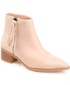 Journee Collection Comfort Foam Sadiya Bootie In Off White
