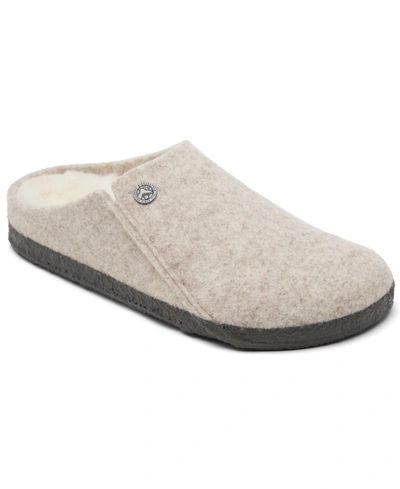 Birkenstock Women's Zermatt Clog Slippers From Finish Line In Cream