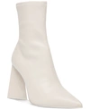 Steve Madden Women's Ticker Sock Booties In Bone Leather