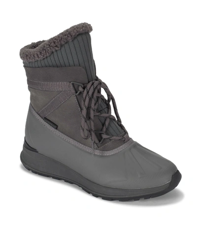 Baretraps Women's Bandie Water-resistant Bootie Women's Shoes In Dark Grey