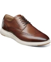 Florsheim Men's Dash Wingtip Oxford Shoes Men's Shoes In Cognac Multi