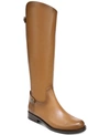 Sam Edelman Mikala 2 Womens Leather Wide Calf Knee-high Boots In New Whiskey