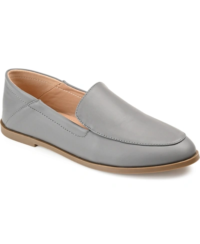 Journee Collection Collection Women's Tru Comfort Foam Corinne Flat In Gray