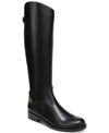 Sam Edelman Mikala Womens Leather Riding Knee-high Boots In Black