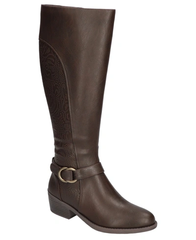 Easy Street Women's Luella Plus Tall Boots In Brown