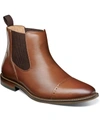 STACY ADAMS MEN'S MAURY CAP TOE CHELSEA BOOTS