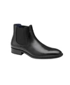 Johnston & Murphy Stockton Mens Faux Leather Slip-on Chelsea Boots In Black