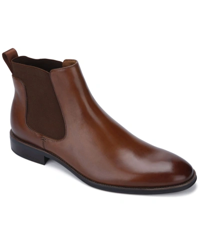 Kenneth Cole New York Men's Tully Chelsea Boot Men's Shoes In Cognac