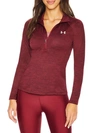 Under Armour Heat Gear Hi-rise Leggings In Rust-red In League Red