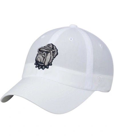 Top Of The World Men's White Georgetown Hoyas Staple Adjustable Hat