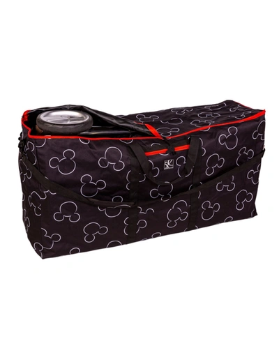 J L Childress Disney Baby Single Double Stroller Travel Bag, Mickey In Black