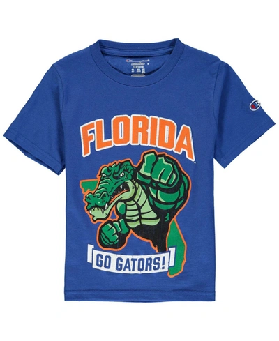 Champion Big Boys Royal Florida Gators Strong Mascot T-shirt