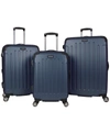 Kenneth Cole Reaction Renegade 3-pc. Hardside Expandable Spinner Luggage Set In Naval
