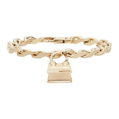 Jacquemus Chiquito Bag-charm Chain Bracelet In Other