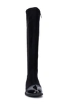 Torgeis Nova Cap Toe Tall Boot In Black