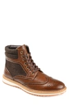 Vance Co. Vance Co . Harlan Wingtip Ankle Boot In Brown