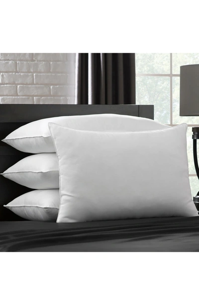 Ella Jayne Home Firm Sideback Sleeper Dobby Standard Pillow In White