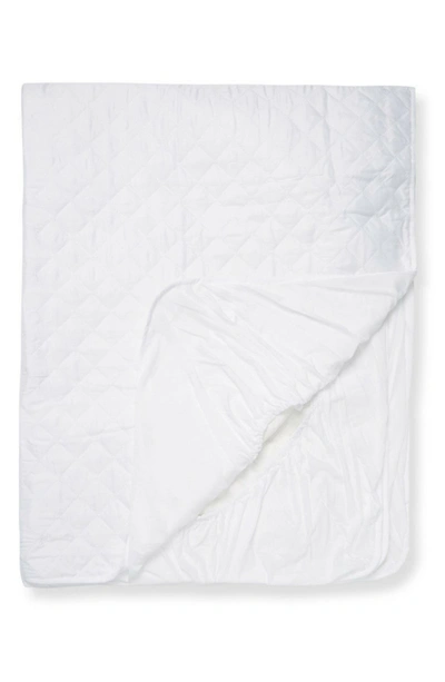 Ella Jayne Home Firm Sideback Sleeper Dobby Mattress Cover In White