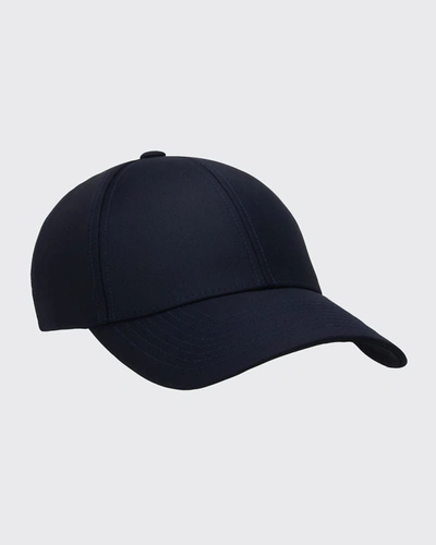 Varsity Headwear Men's Wool Tech Baseball Hat In Peacoat Navy