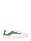 By Far 30mm Rodina Leather & Mesh Sneakers In Bianco