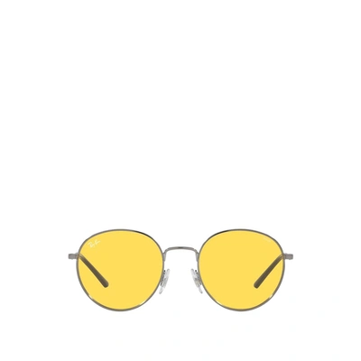 Ray Ban Sunglasses Unisex Rb3681 Evolve - Gunmetal Frame Yellow Lenses 50-20
