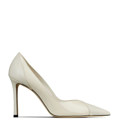 Jimmy Choo Cass 95 Pumps In White