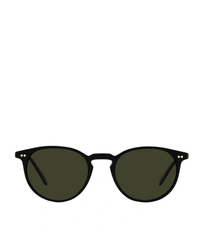 Oliver Peoples Phantos Sunglasses In Black
