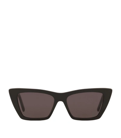 SAINT LAURENT MICA CAT EYE SUNGLASSES,17614193