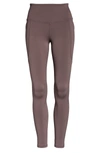 Zella High Waist Renew Pocket Leggings In Grey Sparrow