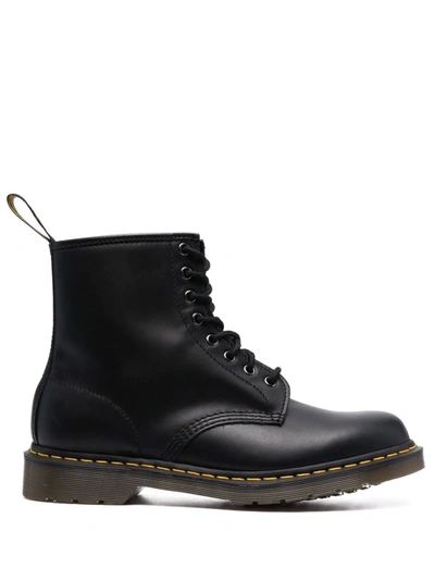 Dr. Martens' 1460 Abruzzo Leather Ankle Boots In Black