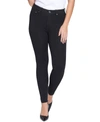 Seven7 High-rise Skinny Jeans In Caviar