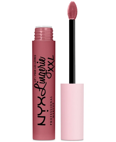 Nyx Professional Makeup Lip Lingerie Xxl Long-lasting Matte Liquid Lipstick In Flaunt It