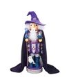 Kurt Adler 18-inch Hollywood Purple Wizard Nutcracker