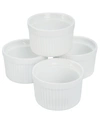 BIA CERAMIC RAMEKINS, SET OF 4