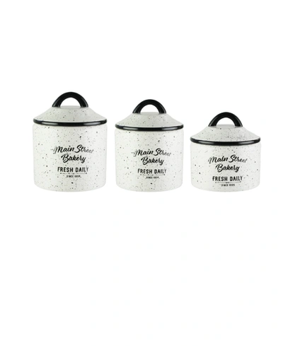 JAY IMPORTS JAY IMPORTS MAIN STREET 3PC CANISTER SET