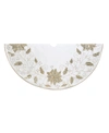 KURT ADLER 54-INCH IVORY HOLLY TREE SKIRT