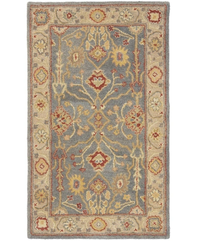 Safavieh Antiquity At314 Blue And Ivory 6' X 9' Area Rug