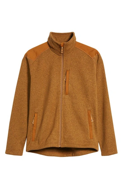 Fjall Raven Buck Fleece Jacket In Chestnut