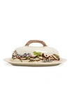 Juliska Forest Walk Butter Dish In Caf Au Lait