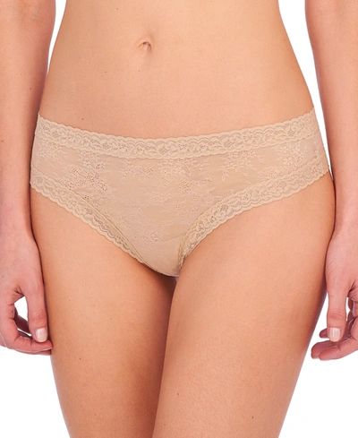 Natori Women's Escape Thong Underwear 771266 In Cafe