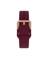 ITOUCH AIR 3 AND SPORT 3 EXTRA INTERCHANGEABLE STRAP MERLOT SILICONE, 40MM