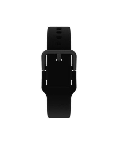 ITOUCH AIR 3 44MM/AIR 4 EXTRA INTERCHANGEABLE STRAP: BLACK SILICONE