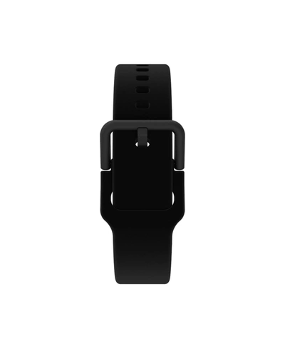 ITOUCH AIR 3 AND SPORT 3 EXTRA INTERCHANGEABLE STRAP NARROW BLACK SILICONE, 40MM