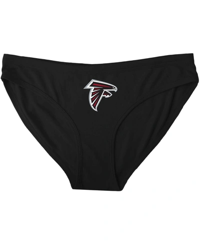 Concepts Sport Women's Black Atlanta Falcons Solid Logo Panties