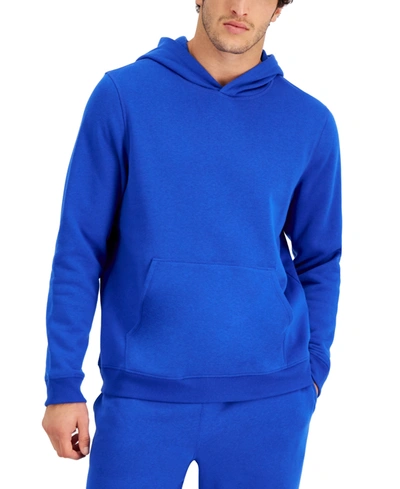 Ideology Men's Solid Fleece Hoodie, Created For Macy's In Curaco Nights