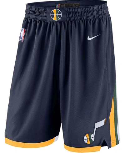 Nike Men's Navy 2019,20 Utah Jazz Icon Edition Swingman Shorts